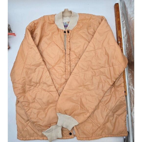 Vintage Duxbak Aircel Cold Weather Quilted Jacket and pants 2 piece set Beige - Picture 7 of 13